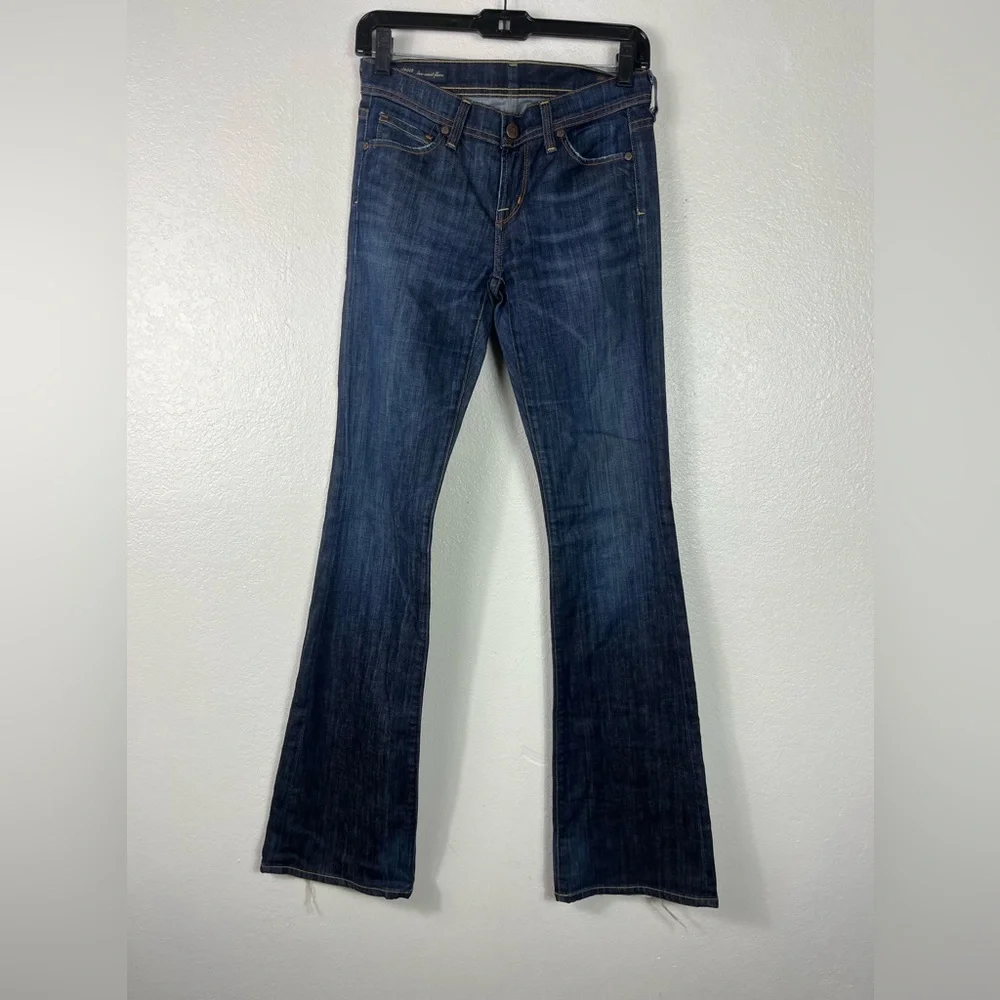 Citizens Of Humanity Ingrid 002 stretch low waist flare size 25 - Picture 1 of 12